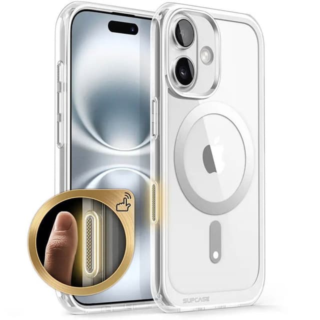 SUPCASE UB Mag deksel iPhone 16 Plus - Clear