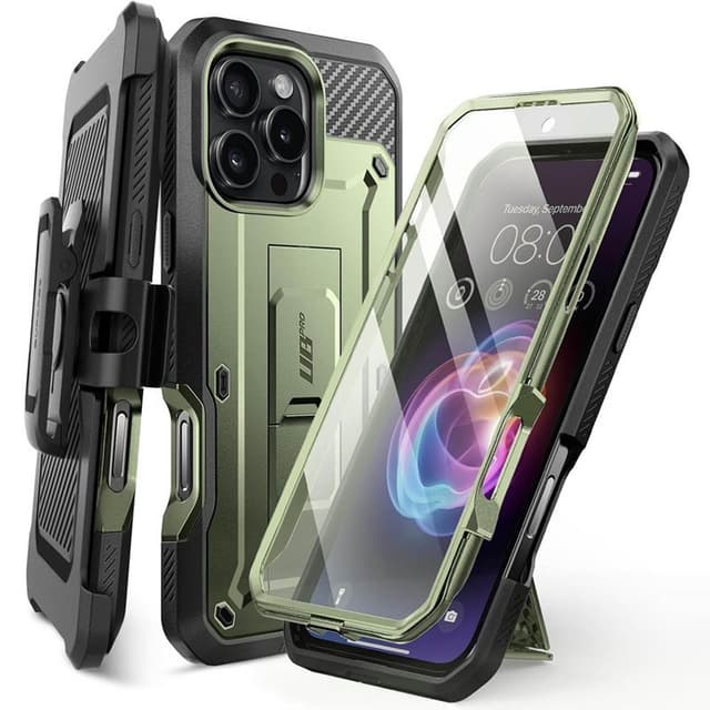 SUPCASE UB Pro deksel iPhone 16 Pro - Guldan
