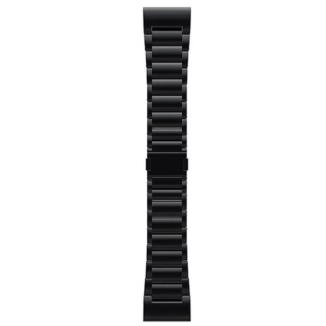 H-Link Titanium Urrem Garmin Fenix 7X Pro - Sort