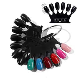 Nail Color Swatch Sticks 60-pakning Sort