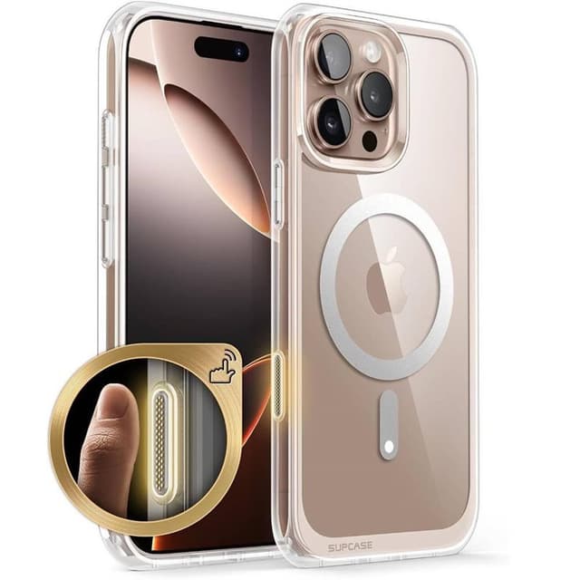 SUPCASE UB Mag deksel iPhone 16 Pro - Clear