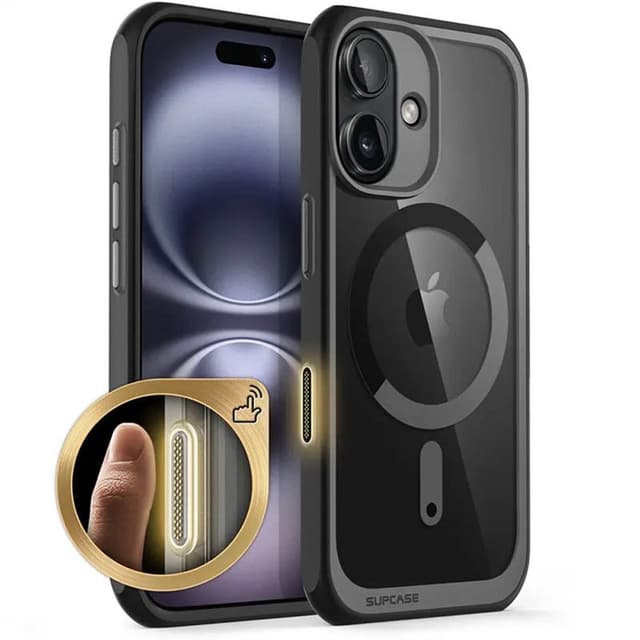 SUPCASE UB Mag cover iPhone 16 - Sort