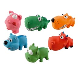 Legetøj til hunde latex dyr 9cm PA 5539 tilfældig farve, 1 stk.