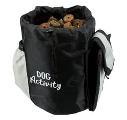 Hundaktivitet baggy bag, ø 10 × 15 cm, svart/grå, Trixie