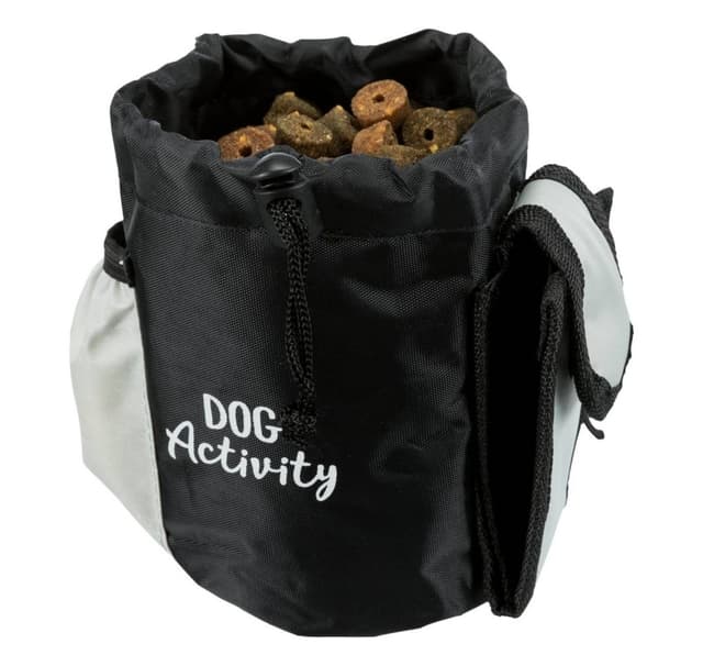 Hundaktivitet baggy bag, ø 10 × 15 cm, svart/grå, Trixie