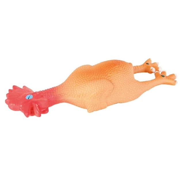 Legetøj til hunde Kylling, latex, 23 cm