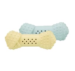 Leksak för hundar Junior kylben, naturgummi, 10 cm slumpmässig färg