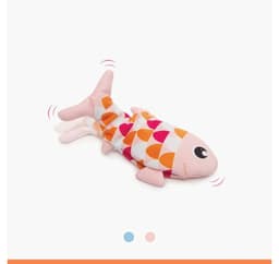 Groovy fisk, rosa, leketøy for katter, Catit