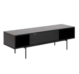 TV-bord ANGUS 140x40xH44cm, svart