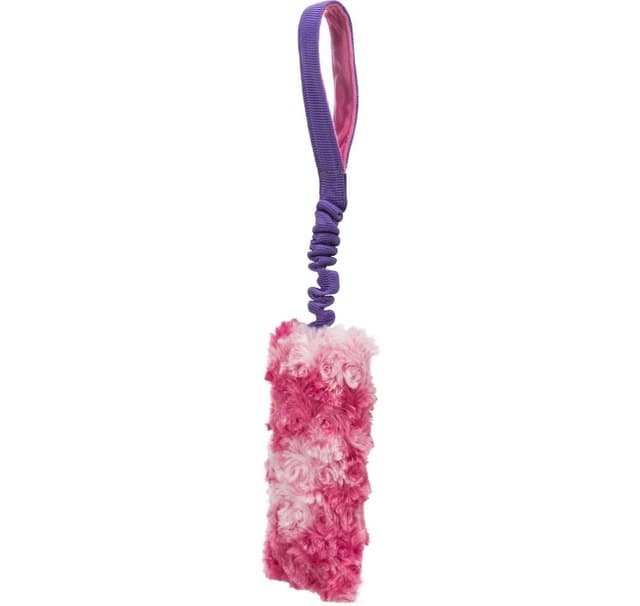 Legetøj til hunde Bungee Fun, Polyester, 20 cm/47 cm tilfældig farve