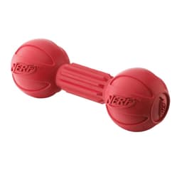 Legetøj til hunde NERF Barbell Chew Red