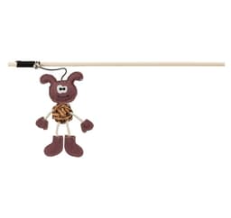 Leke for katter Lekestang med hund, 40 cm