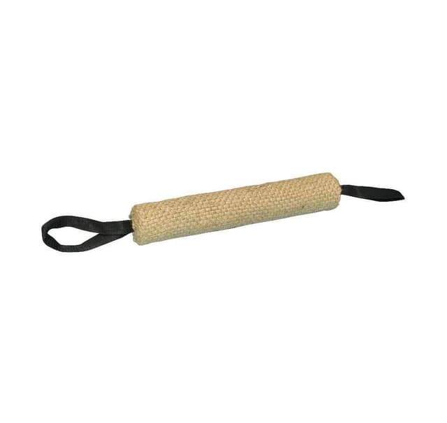Leksak för hundar Träningsdocka, bitrulle, jute, ø 6 × 32 cm/56 cm