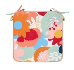 Hynde til stol NORDIC FLOWER 39x39x2,5cm