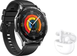 Huawei Watch GT 5 sportklocka 46 mm(svart)+ FreeBuds 5i presentförpackning