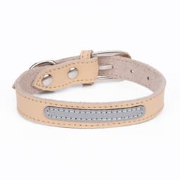 Heijastava nahkainen lemmikkipanta koirille ja kissoille iho