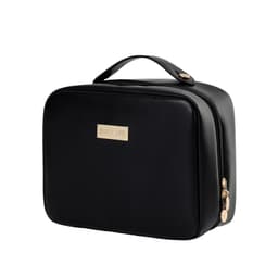 Bærbar reiseveske med stor kapasitet, sminkeveske, kosmetikkveske Sort