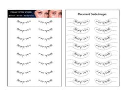 Tatuointitarrat, Irtoripset - 8 paria HJM-003