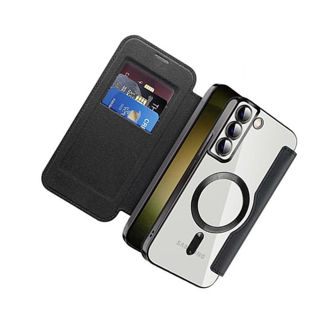 Magnetisk flip-lærtelefonveske til Samsung Samsung Galaxy S24
