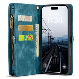 CaseMe mobilfodral 008 8-kort iPhone 16 Pro - Blå