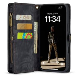 CaseMe mobilfodral 008 8-kort iPhone 16 - Svart/grå