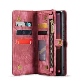 CaseMe mobildeksel 008 8-kort Samsung Galaxy A35 - Rød