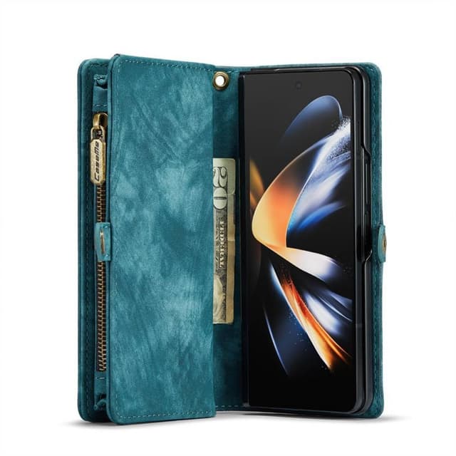 CaseMe mobilcover 008 5-kort Samsung Galaxy Z Fold 4 - Blå
