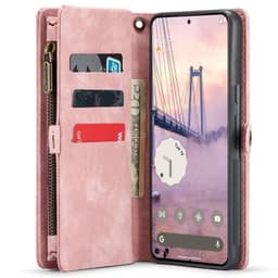 CaseMe puhelimenkotelo 008 8-kortti Google Pixel 9 Pro - Vaaleanpunain