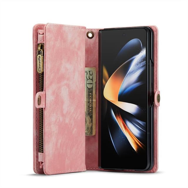 CaseMe mobilfodral 008 5-kort Samsung Galaxy Z Fold 5 - Rosa