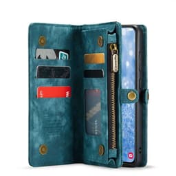 CaseMe mobilcover 008 8-kort Samsung Galaxy S24 Plus - Blå