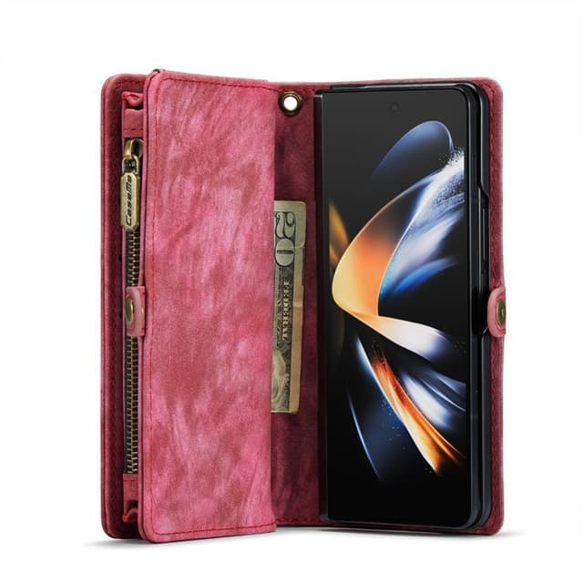 CaseMe mobilfodral 008 5-kort Samsung Galaxy Z Fold 4 - Röd