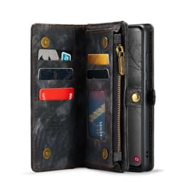 CaseMe mobilcover 008 8-kort Samsung Galaxy S24 - Sort/grå