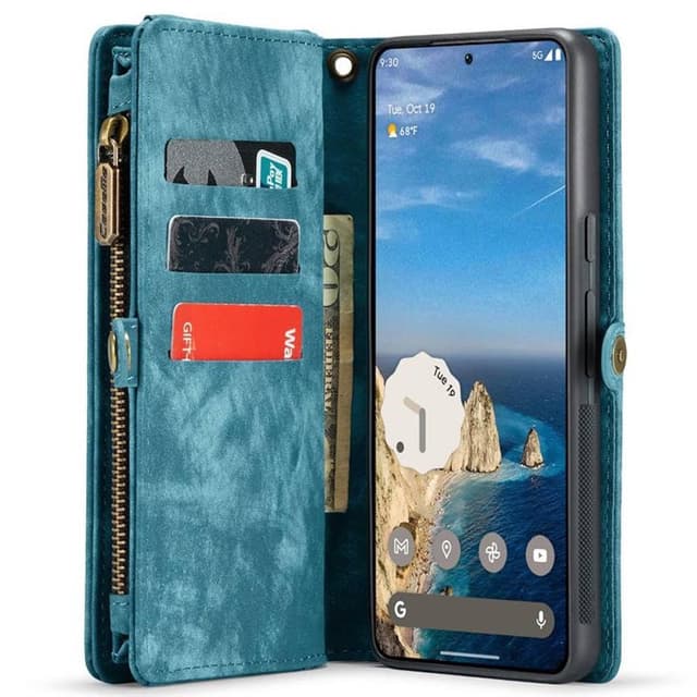 CaseMe mobilfodral 008 8-kort Google Pixel 9 - Blå