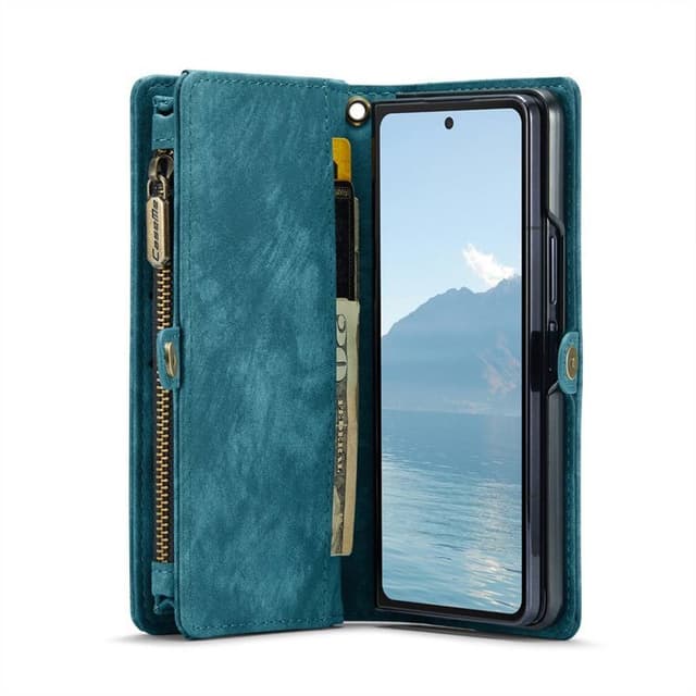 CaseMe mobilcover 008 5-kort Samsung Galaxy Z Fold 6 - Blå