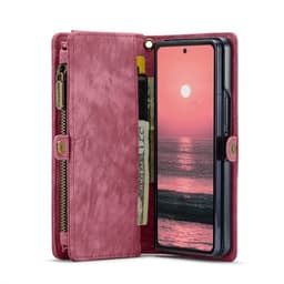CaseMe mobilcover 008 5-kort Samsung Galaxy Z Fold 6 - Rød