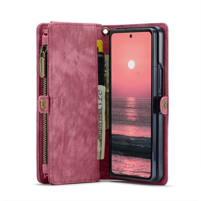 CaseMe mobilfodral 008 5-kort Samsung Galaxy Z Fold 6 - Röd