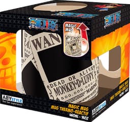 ABYStyle One Piece varmeaktivert krus (Wanted, 460 ml)