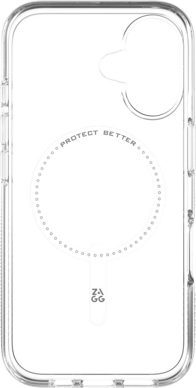Zagg iPhone 16 Crystal Palace Snap fodral (genomskinligt)