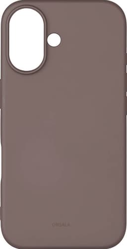 Onsala iPhone 16 Silicone deksel (sjokolade)