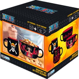 ABYStyle One Piece mugg och skål (Luffy)