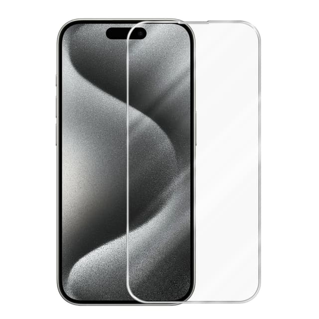 iPhone 16 PRO Skjermbeskytter Skärmskydd Herdet glass