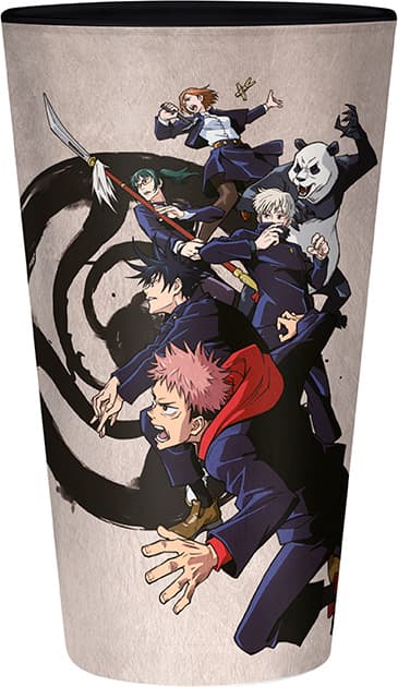 ABYStyle Jujutsu Kaisen vattenglas (Tokyo vs Kyoto)