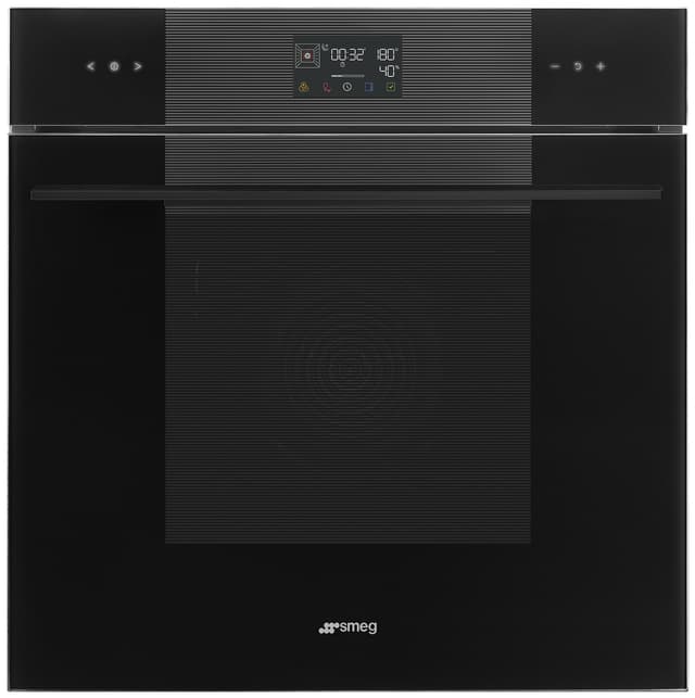Smeg Serie Linea Inbyggnadsugn SOP6102S2PB3 (svart)