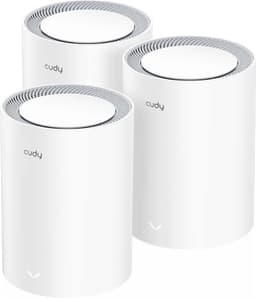 Mesh Solution M3000 3-pk AX3000 Gigabit Wi-Fi 6 2.5G Hvid