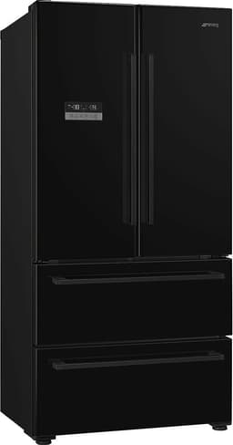 Smeg Serie Universiell French Door Kyl/Frys FQ55FNDE (svart)