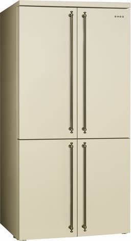 Smeg Serie Colonial French Door Kombiskåp FQ60CPO6 (creme)