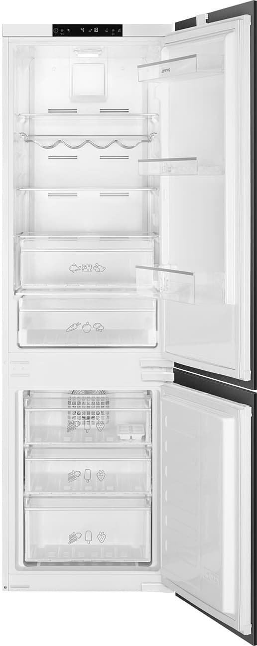 Smeg Serie Universiell Kyl/Frys C8174TNE (integrerad)