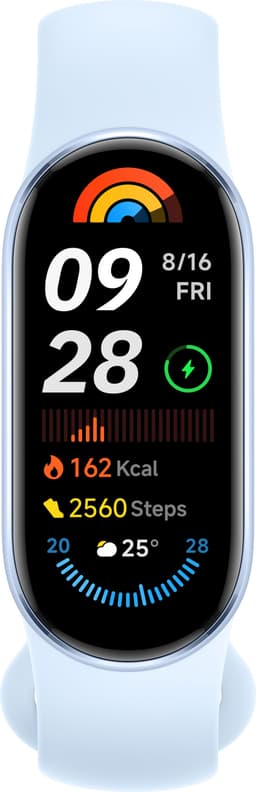 Xiaomi Smart Band 9 aktivitetsmåler (arctic blue)