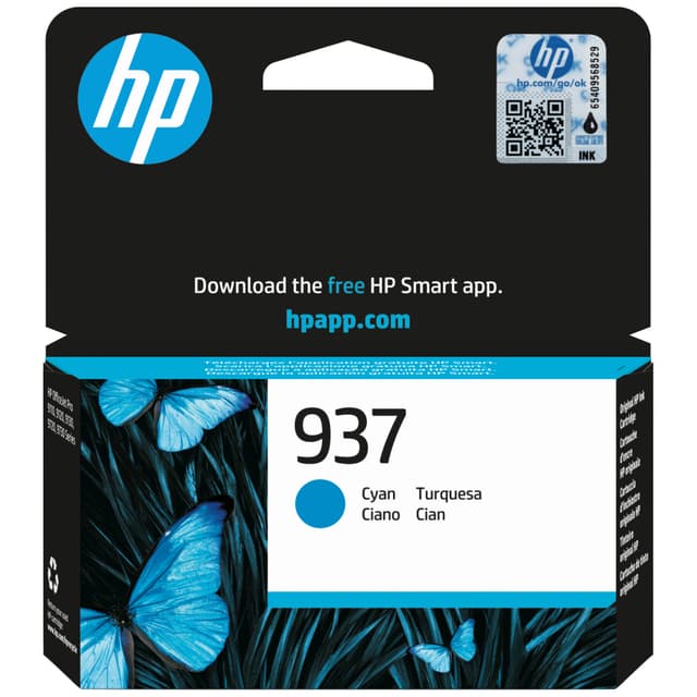 HP 937 bläckpatron (cyan)