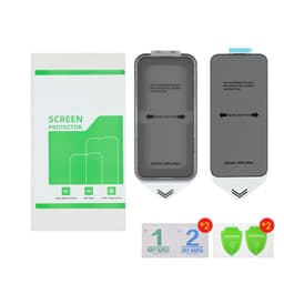 2 Pack HD skærmfilm eksplosionssikker støvtæt anti-ridse til iPhone MultiColor 16 x 7.5 x 0.3 cm iPhone 14 Plus